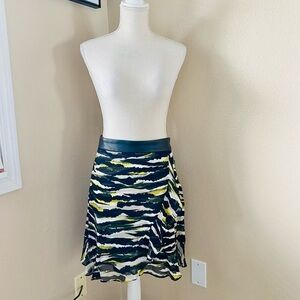 DKNY ruffle faux wrap skirt, Sz. 14